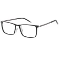 Galloway - Rectangle Black-Gray Reading Glasses for Men